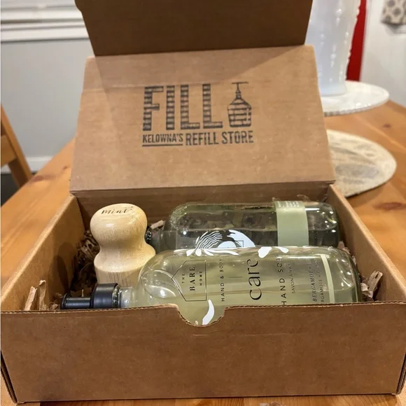 NEW Gift Set Box Bergamot+Lime hand soap and dish soap - Picture 2 of 3